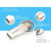 EAGET Micro USB OTG 32G Pendrive Metal Flash Disk with Key Ring for Android Phone PC Laptop
